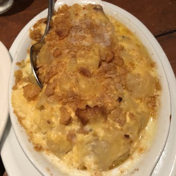 FishBones - Au gratin potatoes. It reminded me of a cheesy casserole or cheeses potatoes. Very good. I would share one order with up to 3 people. - Sushi Bars Near Me - Lake Mary, Florida FishBones - Au gratin potatoes. It reminded me of a cheesy casserole or cheeses potatoes. Very good. I would share one order with up to 3 people. - Sushi Bars Near Me - Lake Mary, Florida