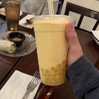 Miss Saigon - Mango Bubble Tee, Pomegranate Boba - Vietnamese Near Me - Freehold Township, New Jersey Miss Saigon - Mango Bubble Tee, Pomegranate Boba - Vietnamese Near Me - Freehold Township, New Jersey