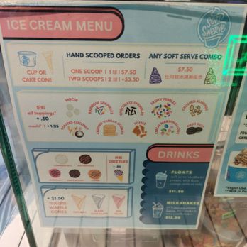 Soft Swerve - Menu - Ice Cream & Frozen Yogurt Near Me - Flushing, New York Soft Swerve - Menu - Ice Cream & Frozen Yogurt Near Me - Flushing, New York