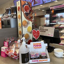 Dunkin' - Cashier area- so much stuff!