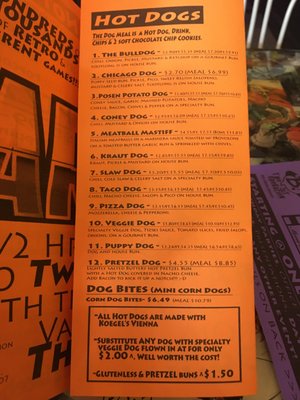 Menu photo 1 The Bulldog Alpena, MI