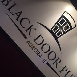 Black Door Pub - Love the sign!