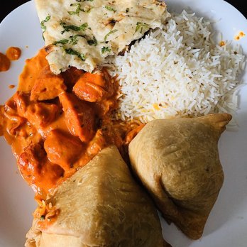 Curry House - Garlic Naan 16 oz. Chicken Tikka Masala 2 Samosa Plain Rice - Indian Near Me - Fontana, California Curry House - Garlic Naan 16 oz. Chicken Tikka Masala 2 Samosa Plain Rice - Indian Near Me - Fontana, California