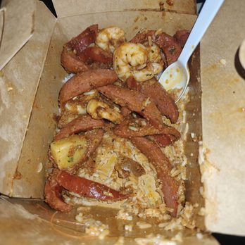 Boil Daddy - Rice with shrimp and sausage drowned in their signature daddy sauce - Cajun/Creole Near Me - Garden Grove, California Boil Daddy - Rice with shrimp and sausage drowned in their signature daddy sauce - Cajun/Creole Near Me - Garden Grove, California