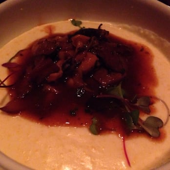 Scarpetta - Life changing creamy polenta with truffled fricaseed mushrooms - Italian Near Me - Las Vegas, Nevada Scarpetta - Life changing creamy polenta with truffled fricaseed mushrooms - Italian Near Me - Las Vegas, Nevada
