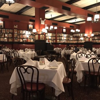 Sardi's - Caricatures lined up all the walls of the restaurant - American Near Me - New York, New York
