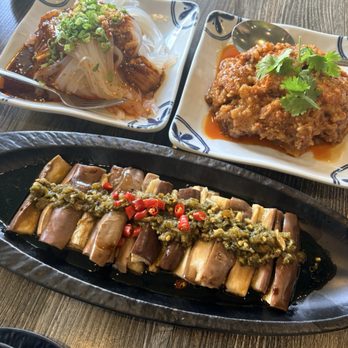 Sichuan Impression - Cold noodles, Steamed Eggplant in Charred Chili Sauce - Szechuan Near Me - Alhambra, California Sichuan Impression - Cold noodles, Steamed Eggplant in Charred Chili Sauce - Szechuan Near Me - Alhambra, California