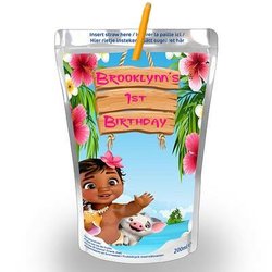 Sugar Rush Dessert House - Custom Capri Sun Labels