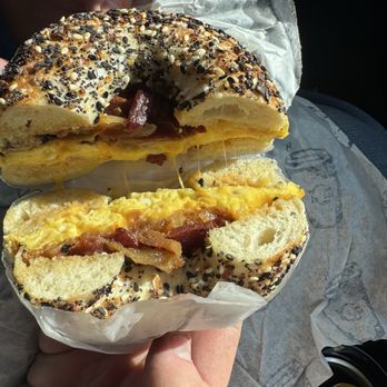 The Lox - Bacon egg & cheese on everything - Breakfast & Brunch Near Me - Columbus, Ohio