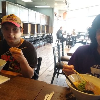Ichitaru Ramen - The boys enjoyed their #3 spice Ramen respectively. - Ramen Near Me - Cypress, California