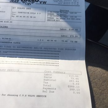 CVS--Carmichael's Volvo, VW, & Audi Service - These Guys are crooks! $289.00 and his car is worse then before u got it? KARMA - Auto Repair Near Me - Carmichael, California CVS--Carmichael's Volvo, VW, & Audi Service - These Guys are crooks! $289.00 and his car is worse then before u got it? KARMA - Auto Repair Near Me - Carmichael, California