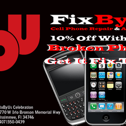 Fix by us - 10% off with flyer