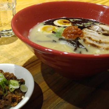 IPPUDO NY - With both recommended toppings! - Ramen Near Me - New York, New York
