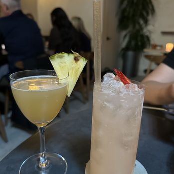 Equal Parts - Pull my daisy (left), peachy blinders (right) - New American Near Me - San Francisco, California Equal Parts - Pull my daisy (left), peachy blinders (right) - New American Near Me - San Francisco, California