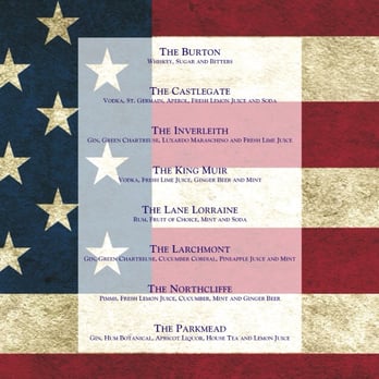 Bar Keep Collective - 4th of July Garden Party Cocktail Menu - Web Design Near Me - Chicago, Illinois Bar Keep Collective - 4th of July Garden Party Cocktail Menu - Web Design Near Me - Chicago, Illinois