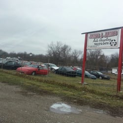 James John C Used Car Lot - The entrance