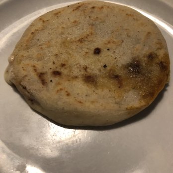 El Carbonero - Pupusa with beans, cheese, chicharron - Salvadoran Near Me - Palmdale, California