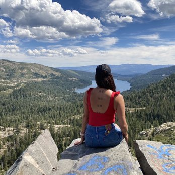 Donner Pass Railroad Tunnel Hike - The view! - Hiking Near Me - Truckee, California