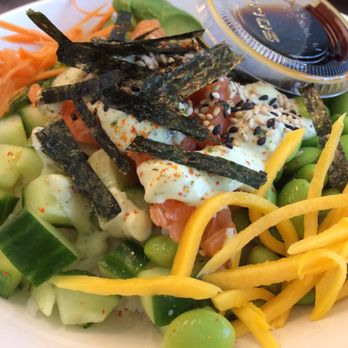 Ryú - Salmon Basil Poke Bowl - Japanese Near Me - Dorval, Quebec Ryú - Salmon Basil Poke Bowl - Japanese Near Me - Dorval, Quebec