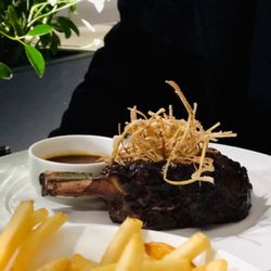 Perl - Bone in rib-eye with miso marinade.