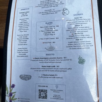 Lombardi - Menu - Italian Near Me - Paris