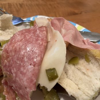 Destino's Submarine Sandwiches - This is a large Italian from Destinos!! Go to another sub shop this was terrible .... Definitely have gone downhill in the past 6 months - Sandwiches Near Me - Gloucester, Massachusetts