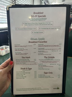 Menu photo 2 Green Apple Restaurant Waterford, MI Menu photo 2 Green Apple Restaurant Waterford, MI