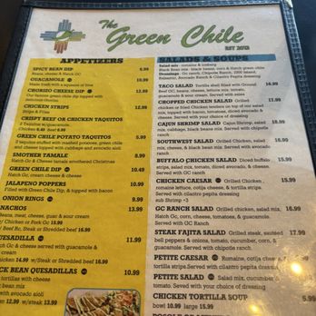The Green Chile - Menu page 1, 11/29/2025 - Breakfast & Brunch Near Me - La Habra, California The Green Chile - Menu page 1, 11/29/2025 - Breakfast & Brunch Near Me - La Habra, California