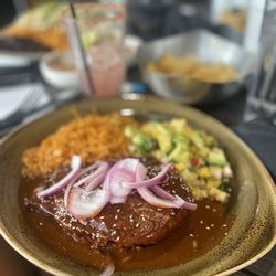 Cantina Laredo - Pollo Mole and Tajín Watermelon Rita