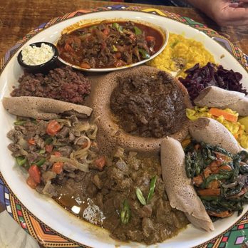 Bahel Ethiopian Mart And Dining - #4 and awaze tibs. - Ethiopian Near Me - Houston, Texas
