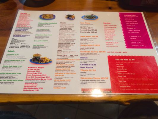 Menu photo 1 Mamacitas Clint, TX Menu photo 1 Mamacitas Clint, TX