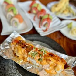 Baked Salmon Roll