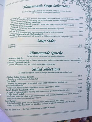 Menu photo 3 Garden Cafe Yuma, AZ Menu photo 3 Garden Cafe Yuma, AZ