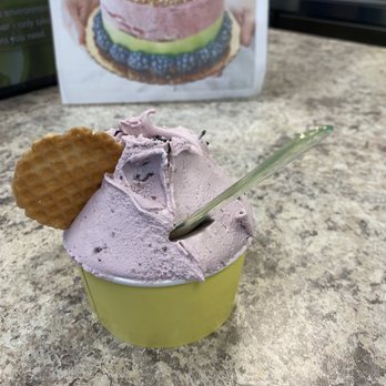 Pompelmo Gelateria - Raspberry chocolate chip - Gelato Near Me - Westerly, Rhode Island