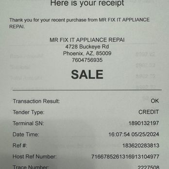Mr. Fix It Appliance Repair - Appliances & Repair Near Me