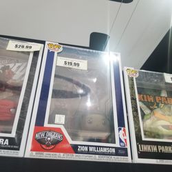 Crescent City Comics - March2023 A few Pop! Figures that are available (Zion Williamson)