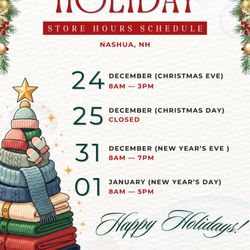 Star Laundry Club - Heads up, valued customers!
As the holidays approach, we're sharing our updated holiday store hours so you can plan ahead!