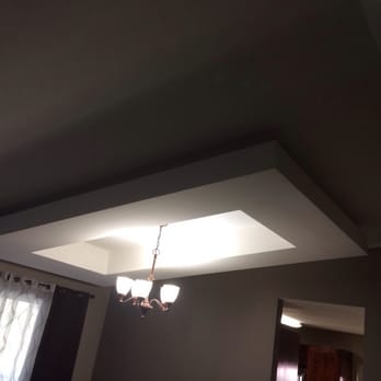 Procopio Finish - Floating soffit framed, Drywaller and finished - Drywall Installation & Repair Near Me