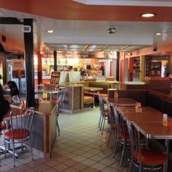 A&W - Inside of restaurant~