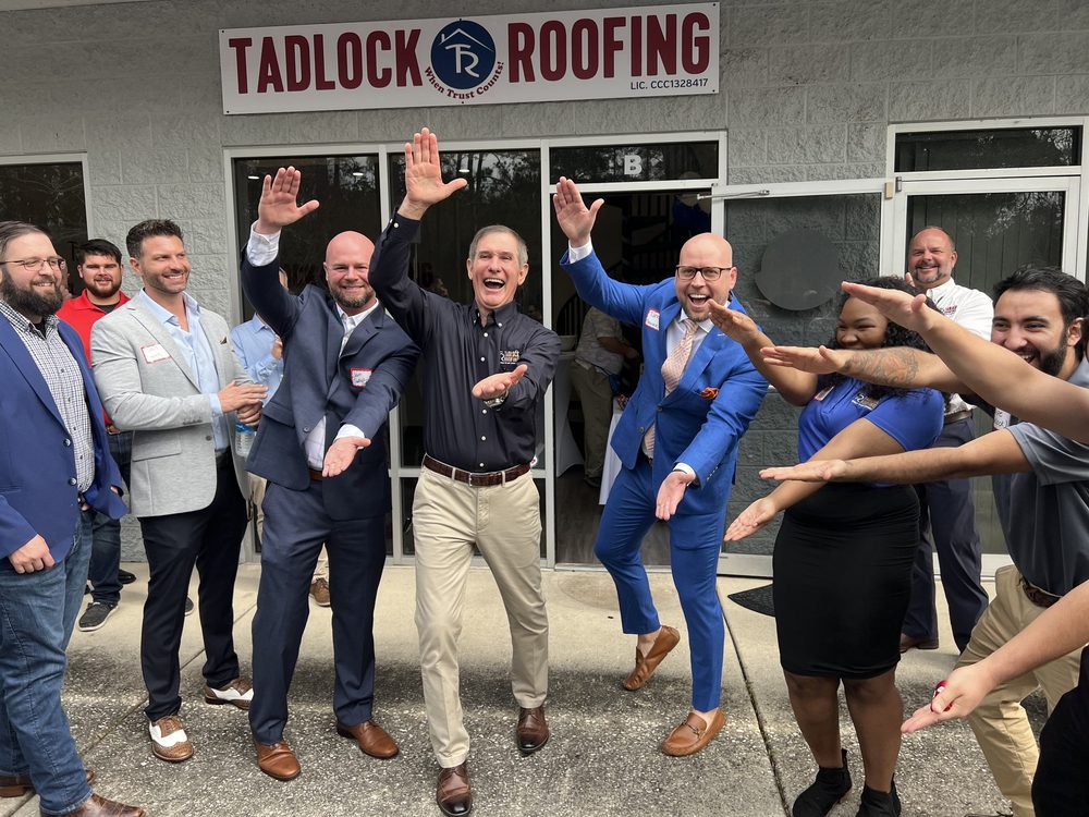 Slide of Tadlock Roofing