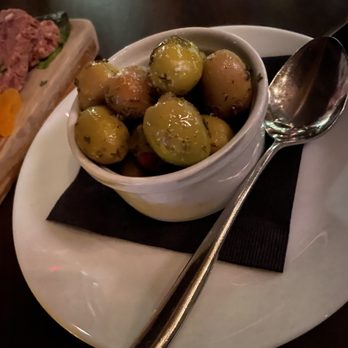 The Bothy Wine & Whisky Bar - Garlic stuffed olives with our cheese board! - Wine Bars Near Me - Edmonton, Alberta The Bothy Wine & Whisky Bar - Garlic stuffed olives with our cheese board! - Wine Bars Near Me - Edmonton, Alberta