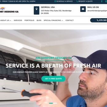 Air Comfort Designs - Heating & Air Conditioning/HVAC Near Me - Stockbridge, Georgia Air Comfort Designs - Heating & Air Conditioning/HVAC Near Me - Stockbridge, Georgia