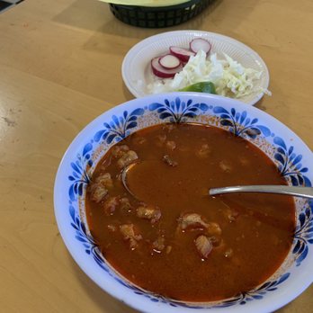 La Reyna Monarca - Pozole soup - Mexican Near Me - Medford, Oregon