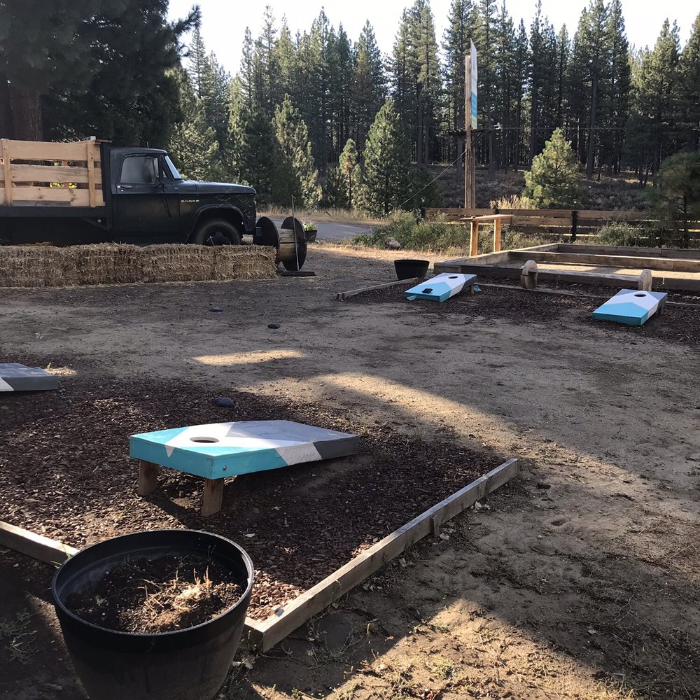 Dream Catcher Campground & Lodge - Corn hole - Campgrounds Near Me - Graeagle, California