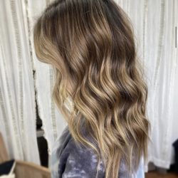 Addyson West Salon - Melted out, creamy brunette color!