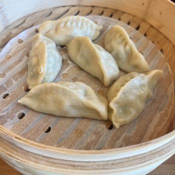 Dough Zone Dumpling House - Midtown - Shrimp and zucchini dumplings - Noodles Near Me - Houston, Texas