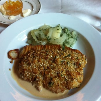 Elizabeth On 37th - Almond crusted grouper Yum! - New American Near Me - Savannah, Georgia