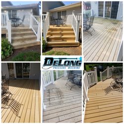 DeLong Pressure Washing - Deck washing