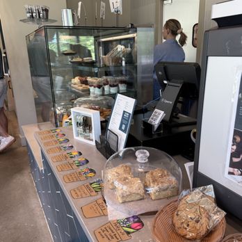 Morning Ritual - The little paper cutouts were cute, suggesting drinks. - Coffee & Tea Near Me - Durham, North Carolina