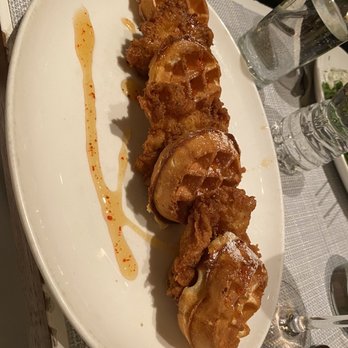 Kyma - chicken and waffles - Greek Near Me - New York, New York Kyma - chicken and waffles - Greek Near Me - New York, New York